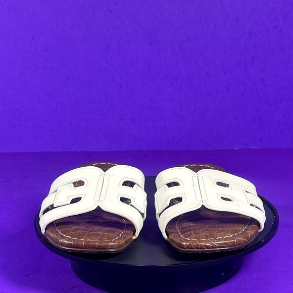 Sam‎ Edelman Girls White Bay Slide Sandals Shoe Size 11-NEW - Picture 2 of 7